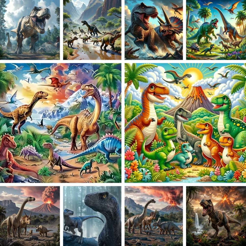Diamond Painting Kit Ancient D - Volcano Kit Eruption recension och pris