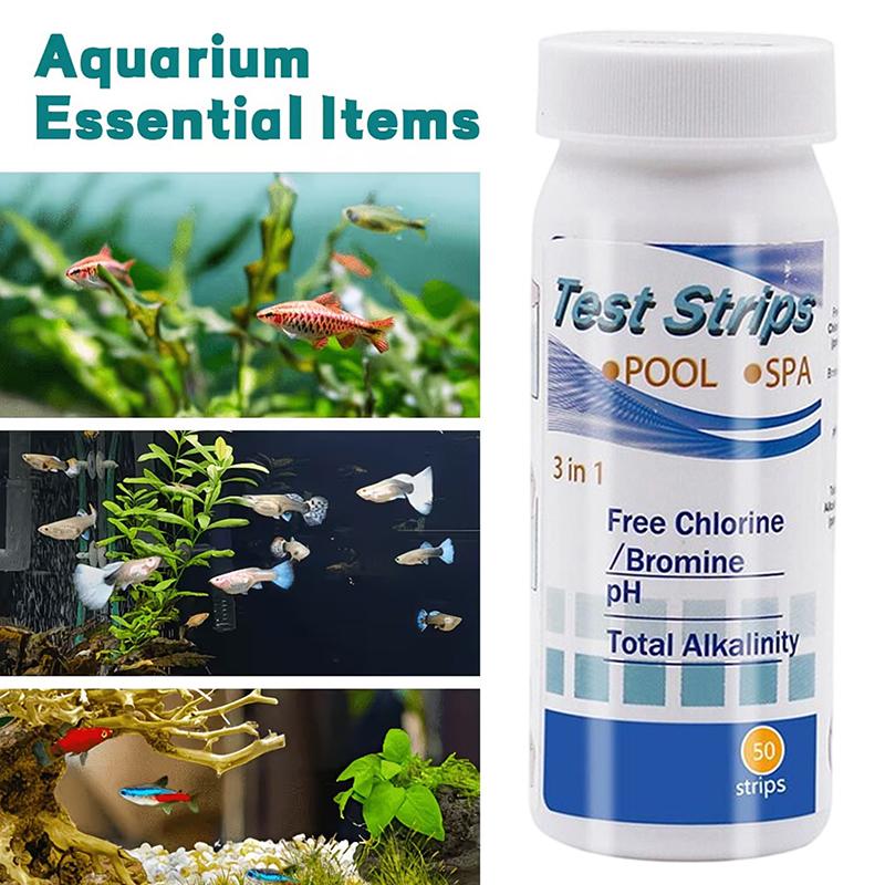 Aquarium Water Test Strips 8 i - Water Testing Kit recension och pris