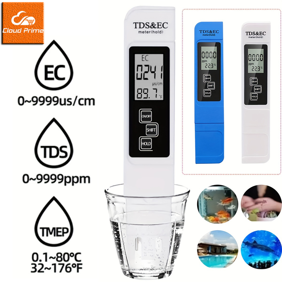 3in1 Water Quality Detection P - Water Testing Kit recension och pris