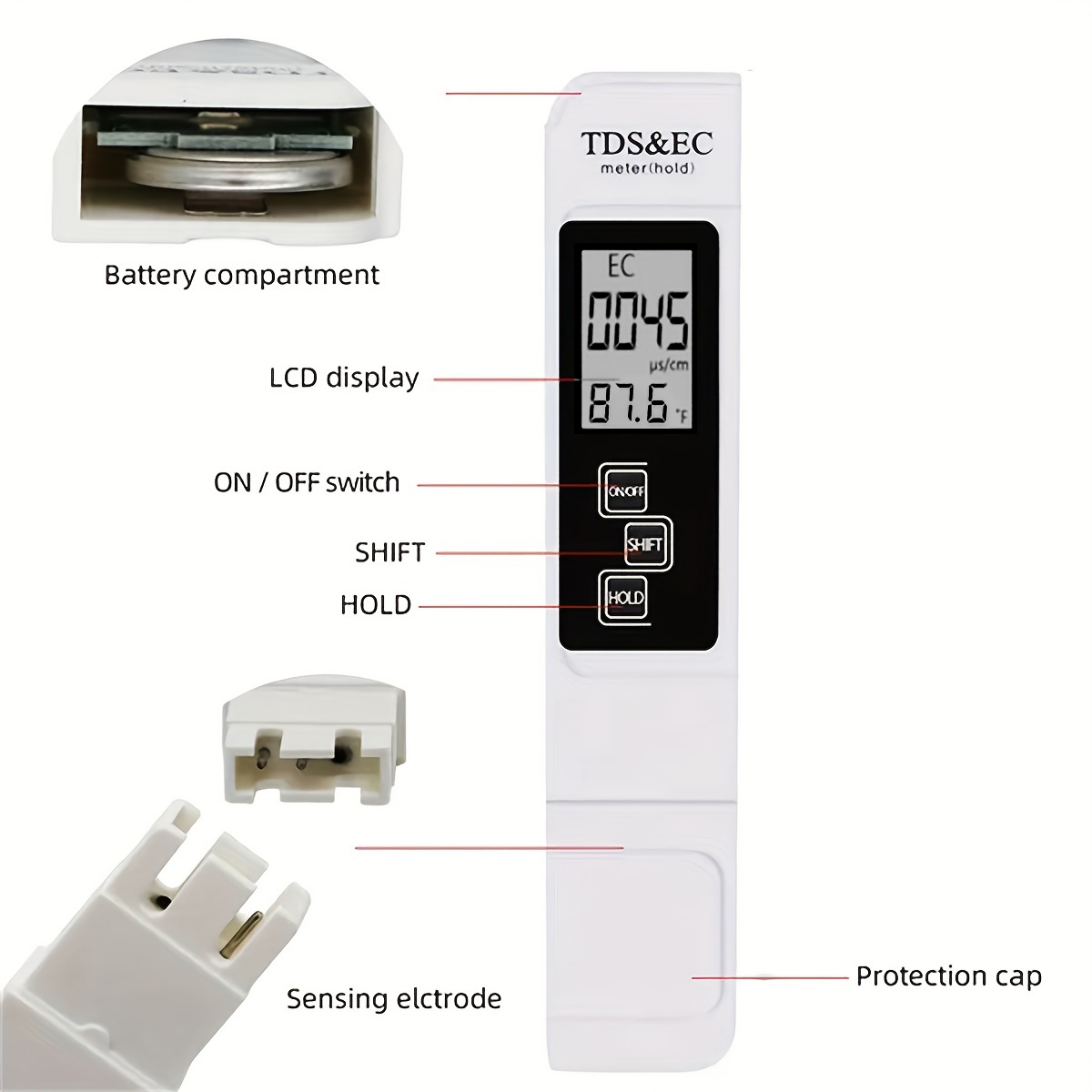 3in1 Water Quality Detection P - Water Testing Kit recension och pris