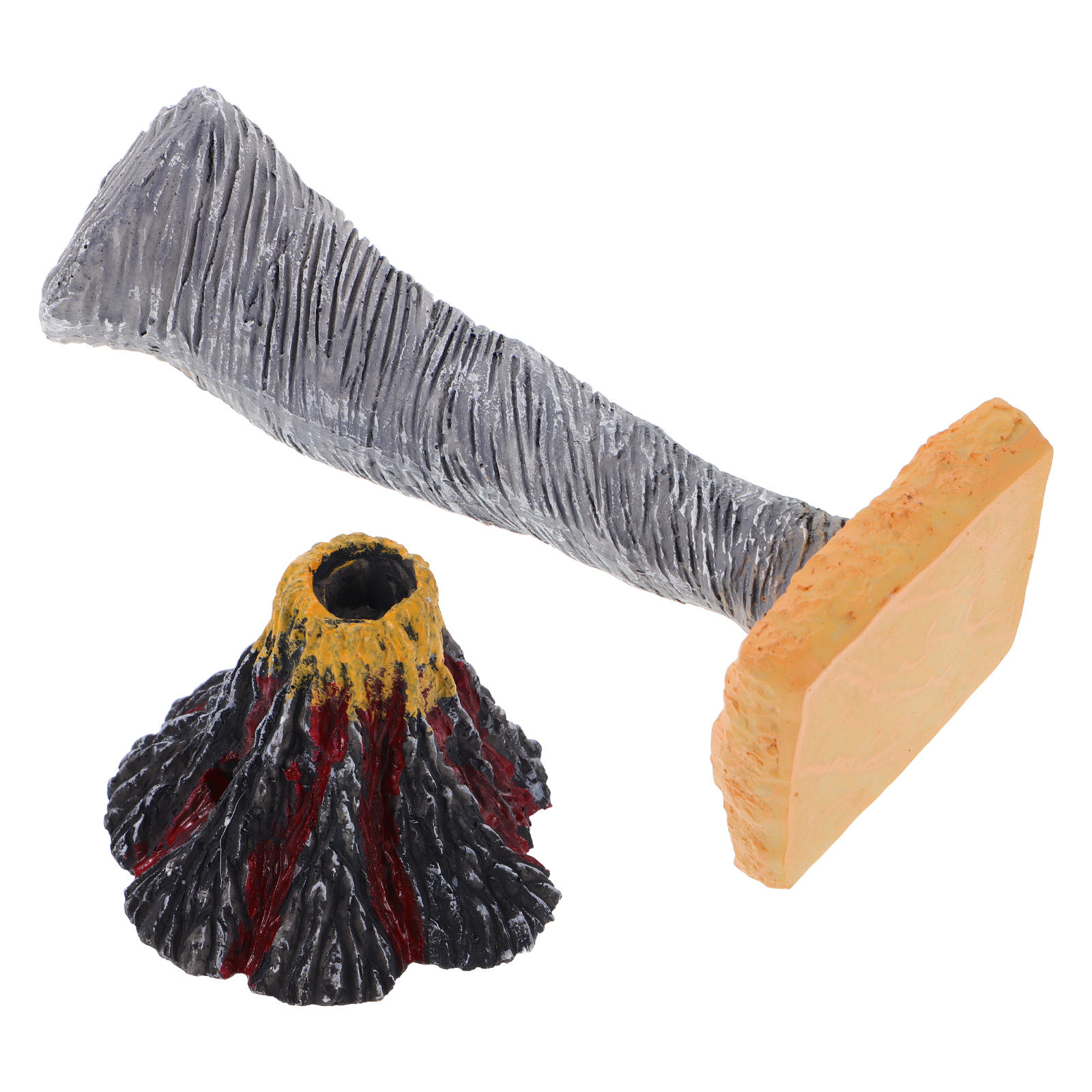 2Pcs Natural Disaster Educatio - Volcano Kit Eruption recension och pris