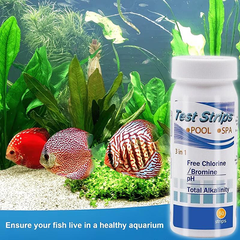 Aquarium Water Test Strips Tan - Water Testing Kit recension och pris